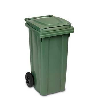 Сміттєвий бак Stefanplast Bidone carrellato 120 л Зелений