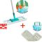 Комплект: Швабра Leifheit Profi 42 см Micro Duo + змінна Губка для плитки Cotton Plus