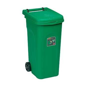 Сміттєвий бак Stefanplast Urban Eco System 80 л зелений (25600)