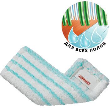 Комплект: Швабра Leifheit Profi 42 см Micro Duo + змінна Губка універсальна Micro Duo