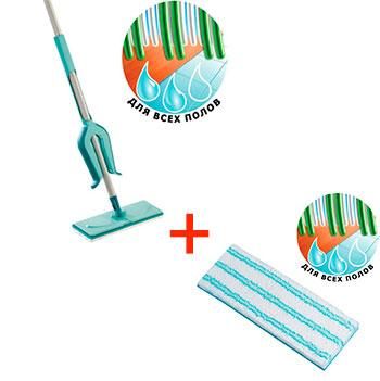 Комплект: Швабра Leifheit Picolo Blo 27 см + змінна Губка універсальна Micro Duo