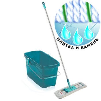 Набір: Швабра Leifheit Profi 42 см. Strong + Відро Combi XL 20 л