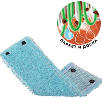 Комплект: Швабра Leifheit Combi Mop Micro Duo + Змінна Губка для паркету Extra Soft
