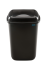 Мусорный бак для сортировки мусора QUATRO BIN  с плавающей крышкой 90 л Черный