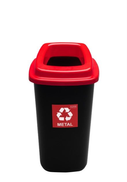 Сміттєвий бак для сортування сміття SORT BIN 45л Червоний