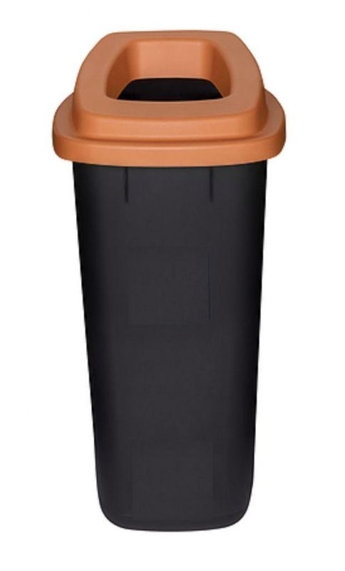 Сміттєвий бак для сортування сміття SORT BIN 90л Коричневий