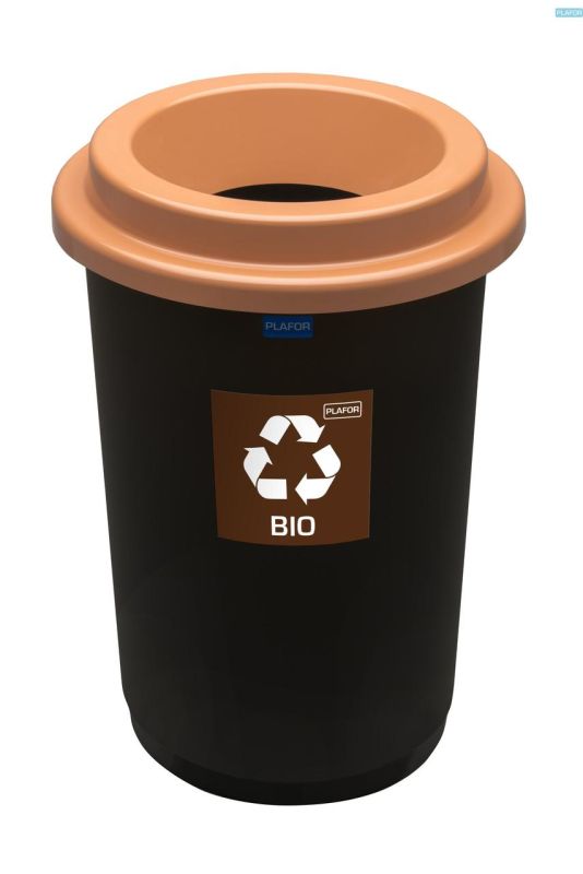 Бак для сміття ECO BIN 50л Коричневий