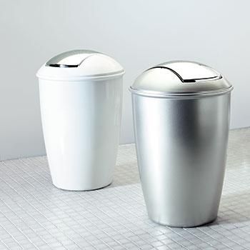 Ведро для мусора Spirella ATLANTA Белый