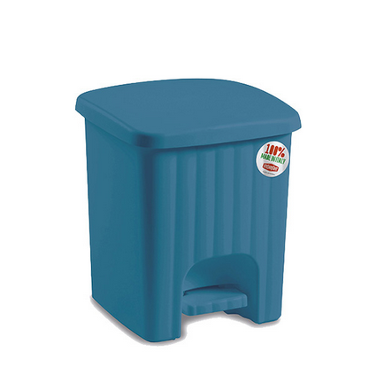 Відро для сміття з педаллю Stefanplast PEDALINA 4.5л Синій