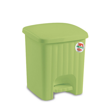 Відро для сміття з педаллю Stefanplast PEDALINA 4.5л Оливковий
