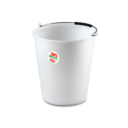 Відро з ручкою Stefanplast 12л Білий