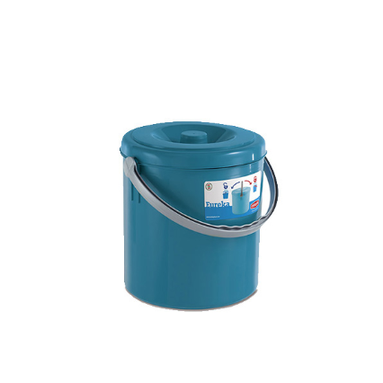 Відро з кришкою Stefanplast EUREKA 20л Синій