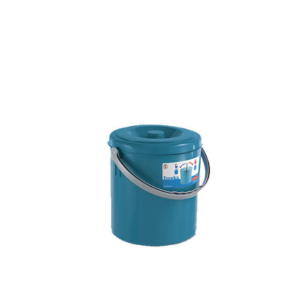 Відро з кришкою Stefanplast EUREKA 10л Синій