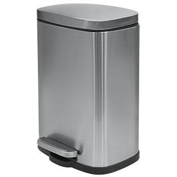 Відро для сміття з педаллю Spirella AKIRA Срібло