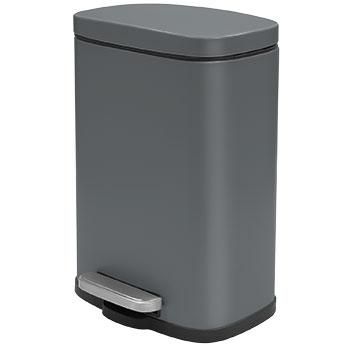 Відро для сміття з педаллю Spirella AKIRA Темно-сірий