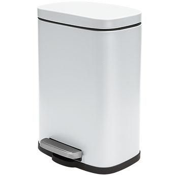 Відро для сміття з педаллю Spirella AKIRA Білий