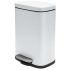 Ведро для мусора с педалью Spirella AKIRA Белый
