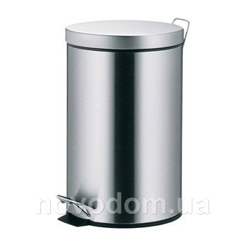 Відро з педаллю Kela Leandro 12л Сріблястий