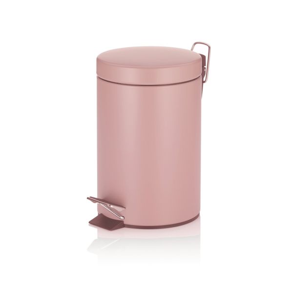 Відро для сміття з педаллю Kela Monaco 3л Рожева пудра