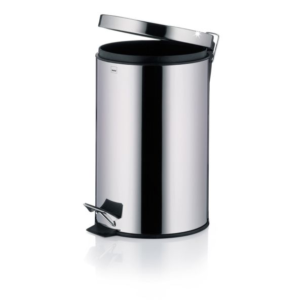 Відро для сміття з педаллю Kela Dusty, 5л Сріблястий