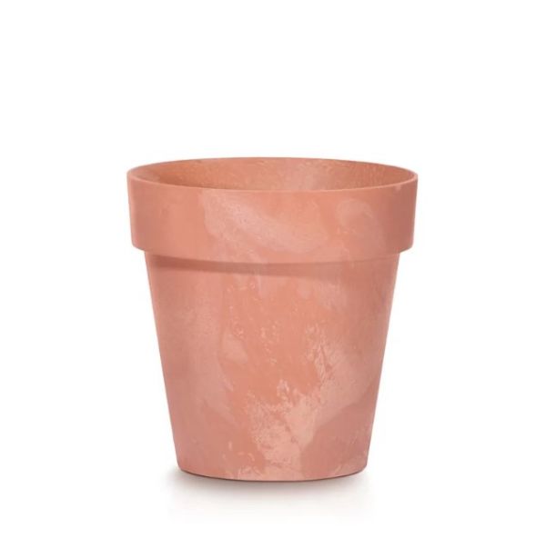 Горщик для квітів Prosperplast Cube Beton Effect 40 см Терра мармуровий