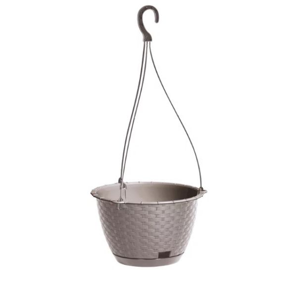 Горщик круглий підвісний Ratolla Round W 21,5см Мокка