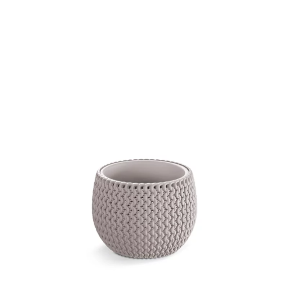 Горщик круглий Prosperplast Splofy Bowl 18 см Мокка