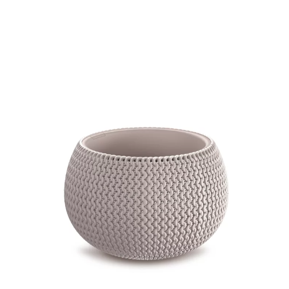 Горщик круглий Prosperplast Splofy Bowl 29 см Мокка