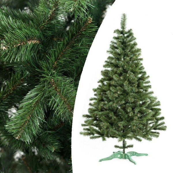 Новорічна штучна ялинка з плівки ПВХ ЛІСОВА 220 см