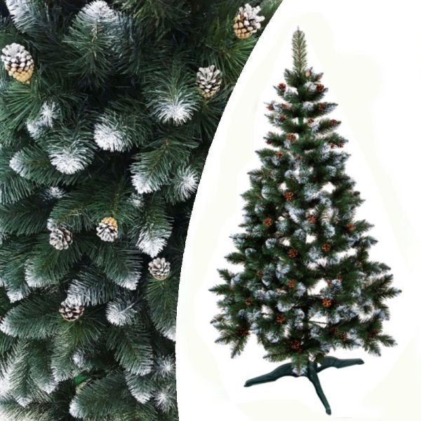 Штучна ялина КАРПАТСЬКА з шишками Класика 200 см