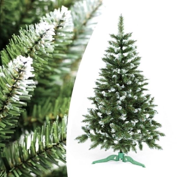 Штучна ялина КАРПАТСЬКА з білими кінчиками 200 см