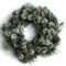 Штучний новорічний вінок КАРПАТСЬКИЙ З ШИШКАМИ 50 см