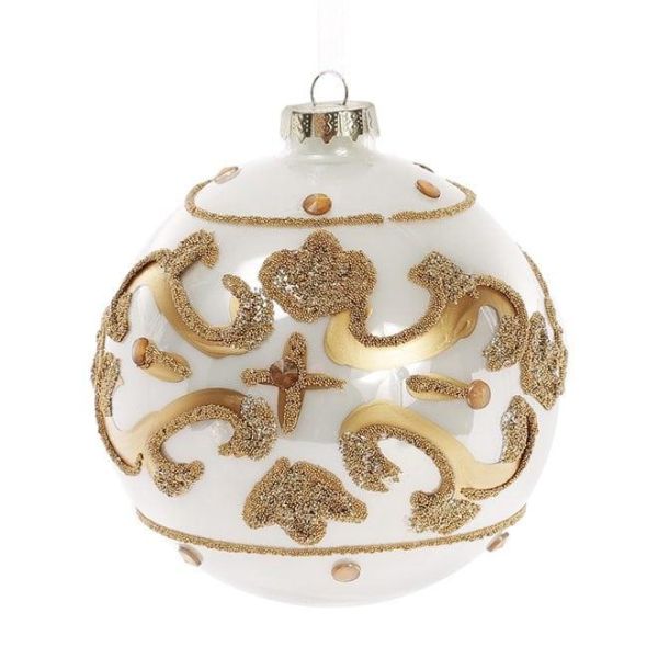 Набір скляних кульок 10 см. 4 шт. 12949