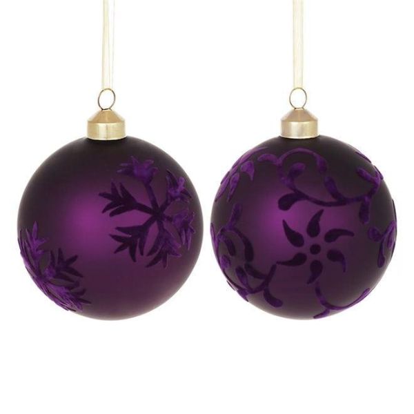 Набір скляних кульок 10 см. 9 шт. 12944