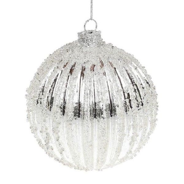 Набір скляних кульок 10 см. 4 шт. 12925