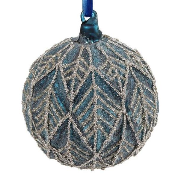 Набір скляних кульок 10 см. 4 шт. 12911