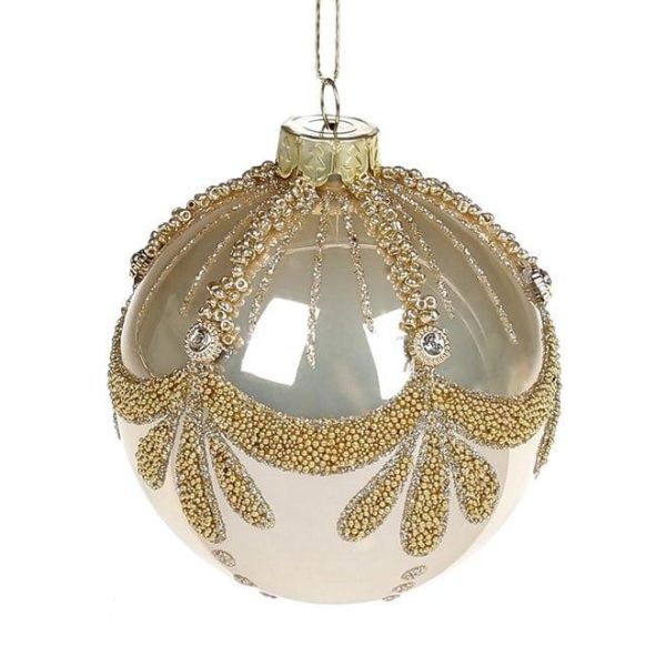 Набір скляних кульок 10 см. 4 шт. 12902