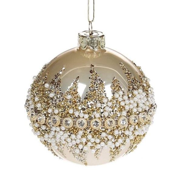 Набір скляних кульок 8 см. 6 шт. 12901