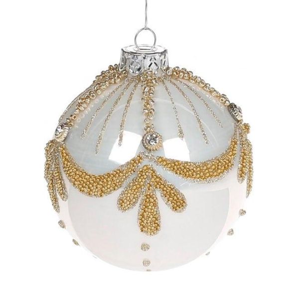 Набір скляних кульок 10 см. 4 шт. 12898