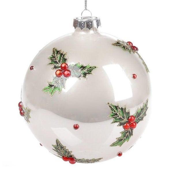 Набір скляних кульок 10 см. 4 шт. 12895