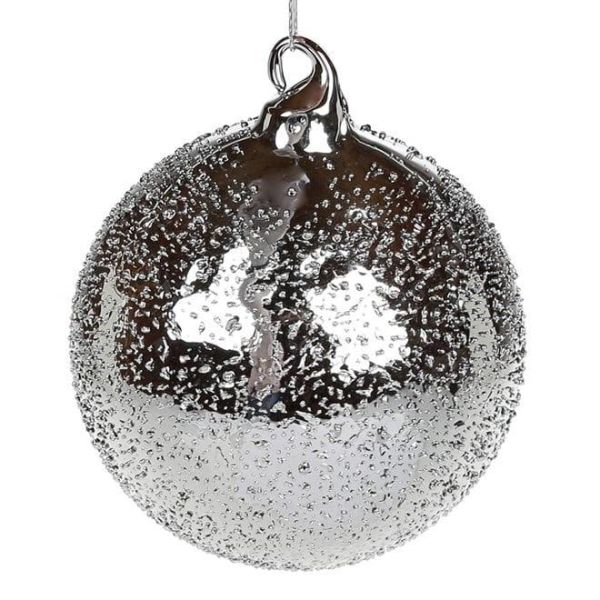 Набір скляних кульок 8 см. 6 шт. 12644