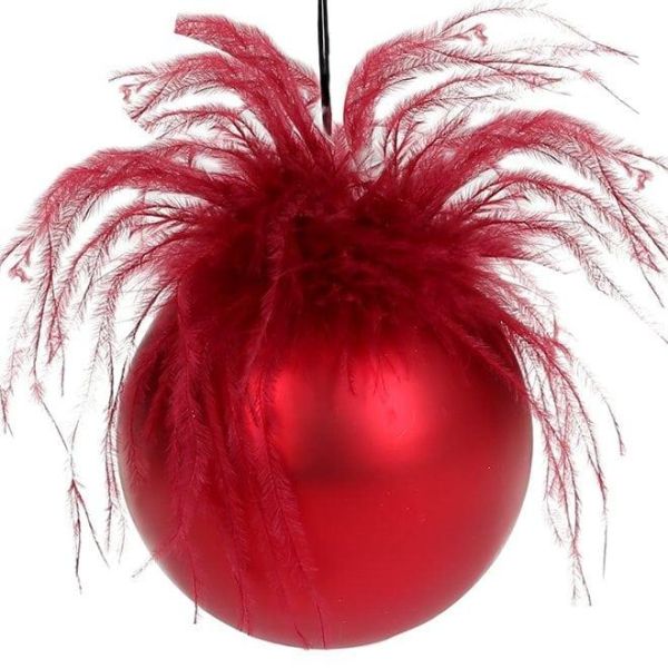 Набір скляних кульок 8 см. 6 шт. 12641