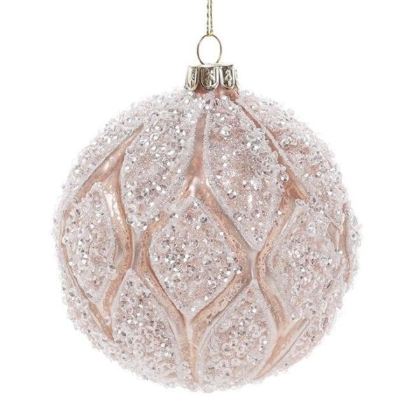 Набір скляних кульок 10 см. 4 шт. 12640