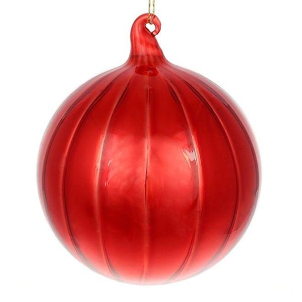 Набір скляних кульок 8 см. 6 шт. 12631