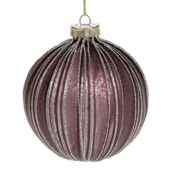 Набір скляних кульок 10 см. 4 шт. 12603