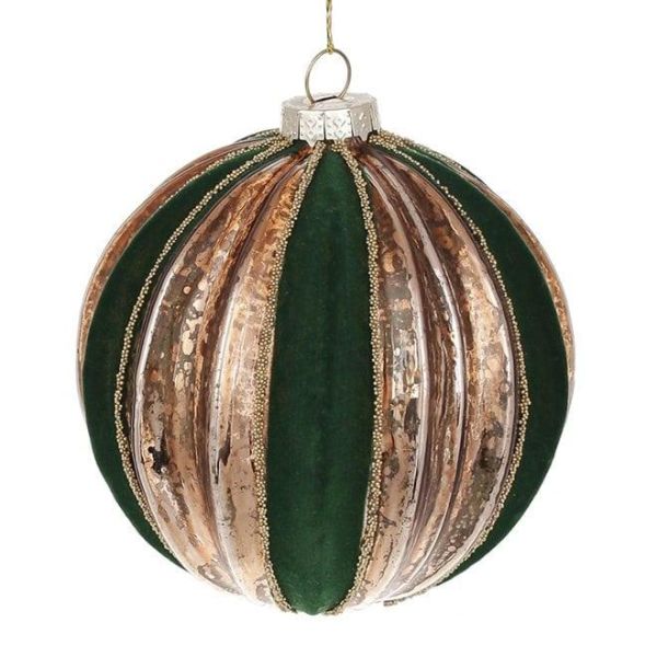 Набір скляних кульок 10 см. 4 шт. 12602