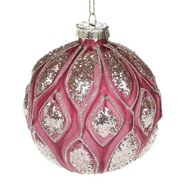 Набір скляних кульок 10 см. 4 шт. 12601