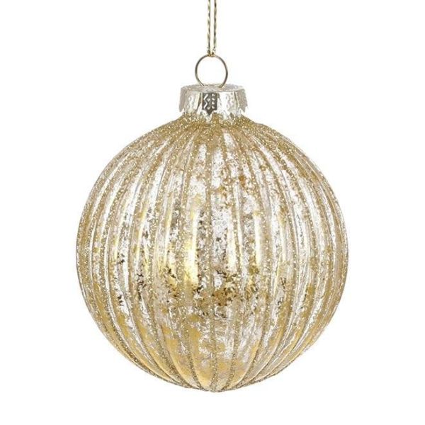 Набір скляних кульок 8 см. 6 шт. 12581