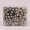 Шарики скляні 2 см. сірі (12 пучків-144 кульки) 44395