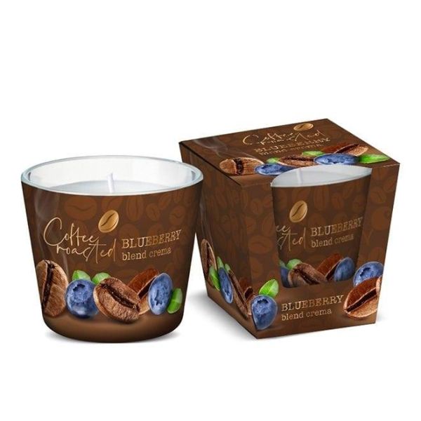 Ароматична свічка "Coffee Roasted" (Blueberry Blend Crema)